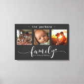 Moderne Fotosammlungsfamilie ist alles Leinwanddruck (Vorderseite)