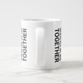 Moderne Fototasse Jumbo-Tasse (Rückseite)
