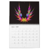 Moderne Fractals Kalender (Mär 2027)