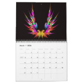 Moderne Fractals Kalender (Mär 2026)