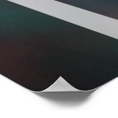 Moderne Fractions-Klassenzimmer-Poster Poster (Ecke)