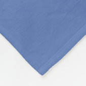 Moderne Franchie Custom Blue und Pink Fleecedecke (Ecke)