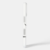 Moderne Frau mit Hat iPhone Case (Rückseite / Rechts)