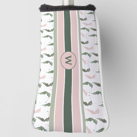 Moderne Frauen Golfer Golf Headcover (Rotieren 90)