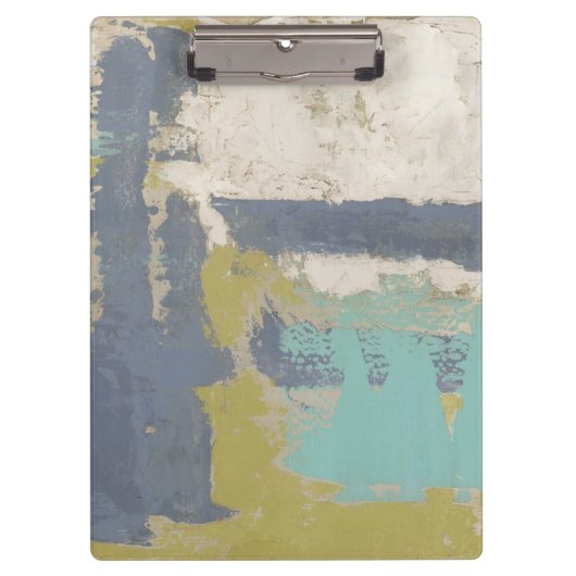 Moderne freie Ausdruck-Malerei Klemmbrett (Vorderseite)