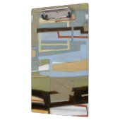 Moderne freie Ausdruck-Malerei vom Normannen Wyatt Klemmbrett (Links)