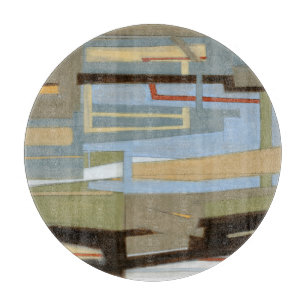 Moderne freie Ausdruck-Malerei vom Normannen Wyatt Schneidebrett