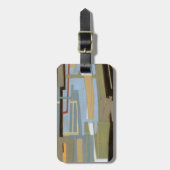 Moderne freie Ausdrucksbilder von Norman Wyatt Gepäckanhänger (Vorderseite vertikal)