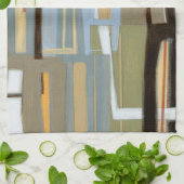 Moderne freie Ausdrucksbilder von Norman Wyatt Küchentuch (Gefaltet)