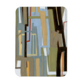 Moderne freie Ausdrucksbilder von Norman Wyatt Magnet (Vertikal)