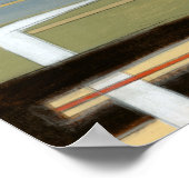 Moderne freie Ausdrucksbilder von Norman Wyatt Poster (Ecke)