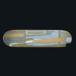 Moderne freie Ausdrucksbilder von Norman Wyatt Skateboard<br><div class="desc">Als modernes Bild für freie Meinungsäußerung von Norman Wyatt Jr. weist es ineinander greifende Linien auf, die enge Farbverbindungen bilden. Perfekt als persönlicher Einkauf oder als Geschenk für jemanden, der freie Meinungsbilder liebt.</div>