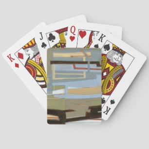 Moderne freie Ausdrucksbilder von Norman Wyatt Spielkarten