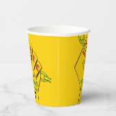 Moderne Freiheit in der Tat im 19. Jahrhundert Pappbecher (Rechts)