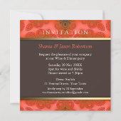 Moderne Fresh Star Dinner Party Einladung (Rückseite)