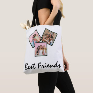 Moderne Freund-Collage-Fotos Einfach Tasche