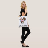Moderne Freund-Collage-Fotos Einfach Tasche (Am Model)