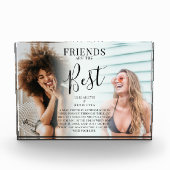 Moderne FREUNDE sind der beste Keepake Fotoblock (Vorderseite)