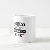 Moderne Freundlichkeit spielt eine Rolle Kaffeetasse (Vorderseite Links)