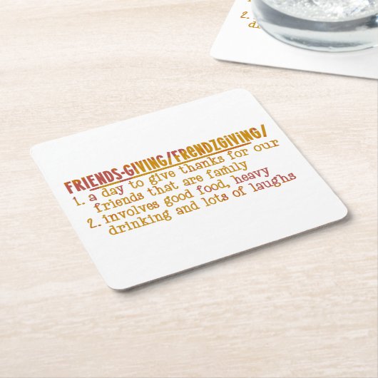 Moderne Freundschaft Rechteckiger Pappuntersetzer (angewinkelt)