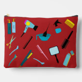 Moderne Friseurwerkzeuge Kit Zubehör Zubehörtasche (Vorderseite)