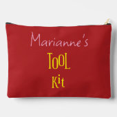 Moderne Friseurwerkzeuge Kit Zubehör Zubehörtasche (Rückseite)