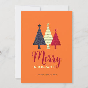 Moderne Frohe und strahlende Weihnachten