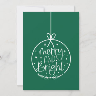 Moderne Frohe Weihnachten