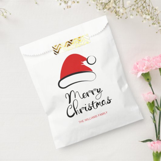 Moderne frohe Weihnachts-Weihnachtsmannmütze Gefal Geschenktütchen (Versiegelt)