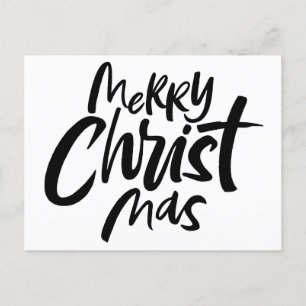 Moderne frohe Weihnachtsbriefe Christlich Christ Feiertagspostkarte
