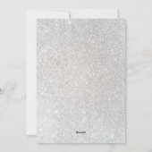 Moderne frohe Weihnachtsfoto Collage Rot Feiertagskarte (Rückseite)