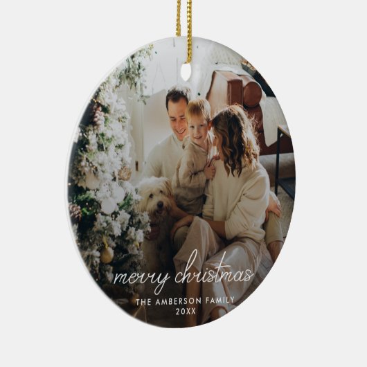 Moderne frohe Weihnachtsschmuck (Rechts)