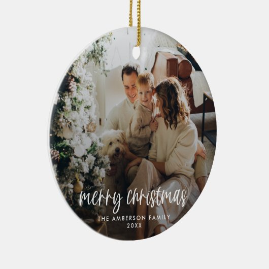 Moderne frohe Weihnachtsschmuck (Rechts)