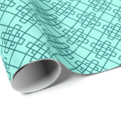 Moderne fröhliche Künstlerin Sparkling Geburtstags Geschenkpapier (Rolleneckpunkt)