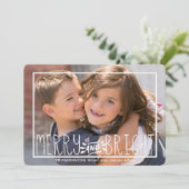 Moderne fröhliche und helle Einladungen (Stehend Vorderseite)