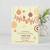 Moderne, fröhliche Unterhaltung mit Jingle und Min Einladung (Stehend Vorderseite)