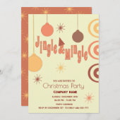 Moderne, fröhliche Unterhaltung mit Jingle und Min Einladung (Vorne/Hinten)