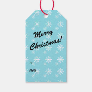 Moderne, fröhliche Weihnachtsgeschenke Tags Geschenkanhänger