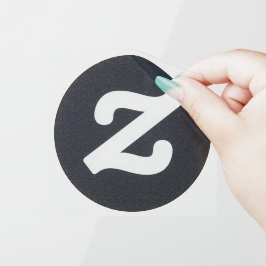 Moderne, fröhliche Weihnachtsschrift Fensteraufkleber (Abziehen)