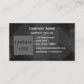 moderne Front- und Back-Business-Cards Visitenkarte (Rückseite)