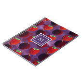 Moderne Früchte der ersten Monogram-Serie Notizblock (Linke Seite)