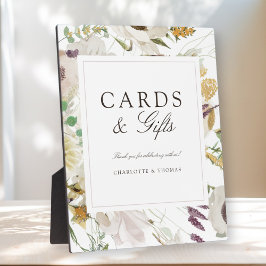 Moderne Frühlings-Hochzeitskarten & Geschenke Fotoplatte