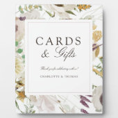 Moderne Frühlings-Hochzeitskarten & Geschenke Fotoplatte (Vorderseite)