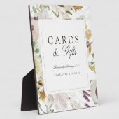 Moderne Frühlings-Hochzeitskarten & Geschenke Fotoplatte (Seite)