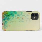 Moderne Frühlingsblumen Abstrakte Kunst Case-Mate iPhone Hülle (Rückseite (Horizontal))