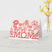 Moderne Frühlingsflora-Tageskarte Karte (Gelbe Blume)