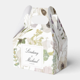 Moderne Frühlingshochzeit Geschenkschachtel