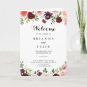 Moderne Frühlingskalligraphie Programm (Vorderseite)