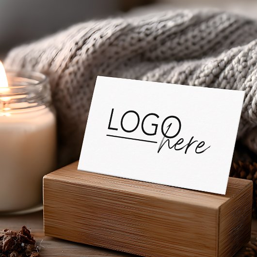 Moderne Fügen Sie Ihr Logo QR-Code Professional hi Visitenkarte