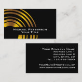 Moderne Führungskräfte Beruflich Visitenkarte (Vorne/Hinten)